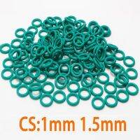 20Pcs Fluororubber O-Ring FKM Sealing Thickness CS 1/1.5mm OD3/4/4.5/5/5.5/6/6.5-85mm O-Ring Seal Gasket Ring