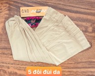 Combo 5 đôi vớ màu da xỏ ngón ,dài tới đùi ,thương hiệu T&T ,hàng Việt Nam chất lượng cao , ảnh thật thumbnail