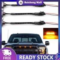 【เบอิก?ตะแกรง LED หน้ารถยนต์3ชิ้น/เซ็ตสำหรับ Ford F250 F150 F350 Raptor 2004-2019