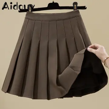 Jk Pleated Skirt Female Summer Korean Version High Waist Autumn