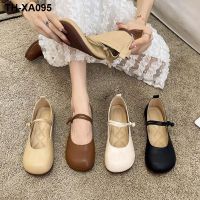 ▲ French-style evening and soft bottom Mary single shoes womens 2023 new flat shallow mouth all-match Doudou scoop