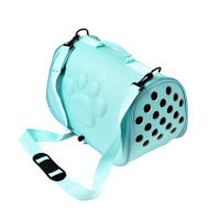 กระเป๋าสุนัขแบบพกพาสำหรับเดินทางกลางแจ้งกระเป๋าหิ้วสัตว์เลี้ยงระบายอากาศได้