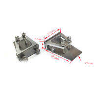 1คู่30X40X13.5Mm CNC Trim Tab Flaps สแตนเลสอลูมิเนียมอะไหล่สำหรับ60-75ซม. RC Speedboat FSR-O เรือ