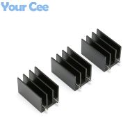 10 pcs 16*16*25mm TO 220 Heatsink Cooling Fin Radiator Aluminum Cooler Heat Sink 16x16x25mm