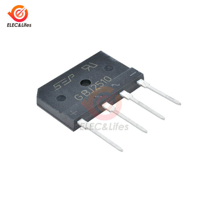 5pcs 25a 1000v Gbj2510 Diode Bridge Rectifier Gbj 2510 Power Rectifier ...