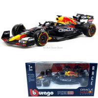 Bburago 1:43กระทิงแดงแข่งแท็ก Heuer RB18 #1 Verstappen #11 Perez ล้อแม็กรถยนต์ Die Cast รุ่นของเล่นสะสม2022แชมป์ F1