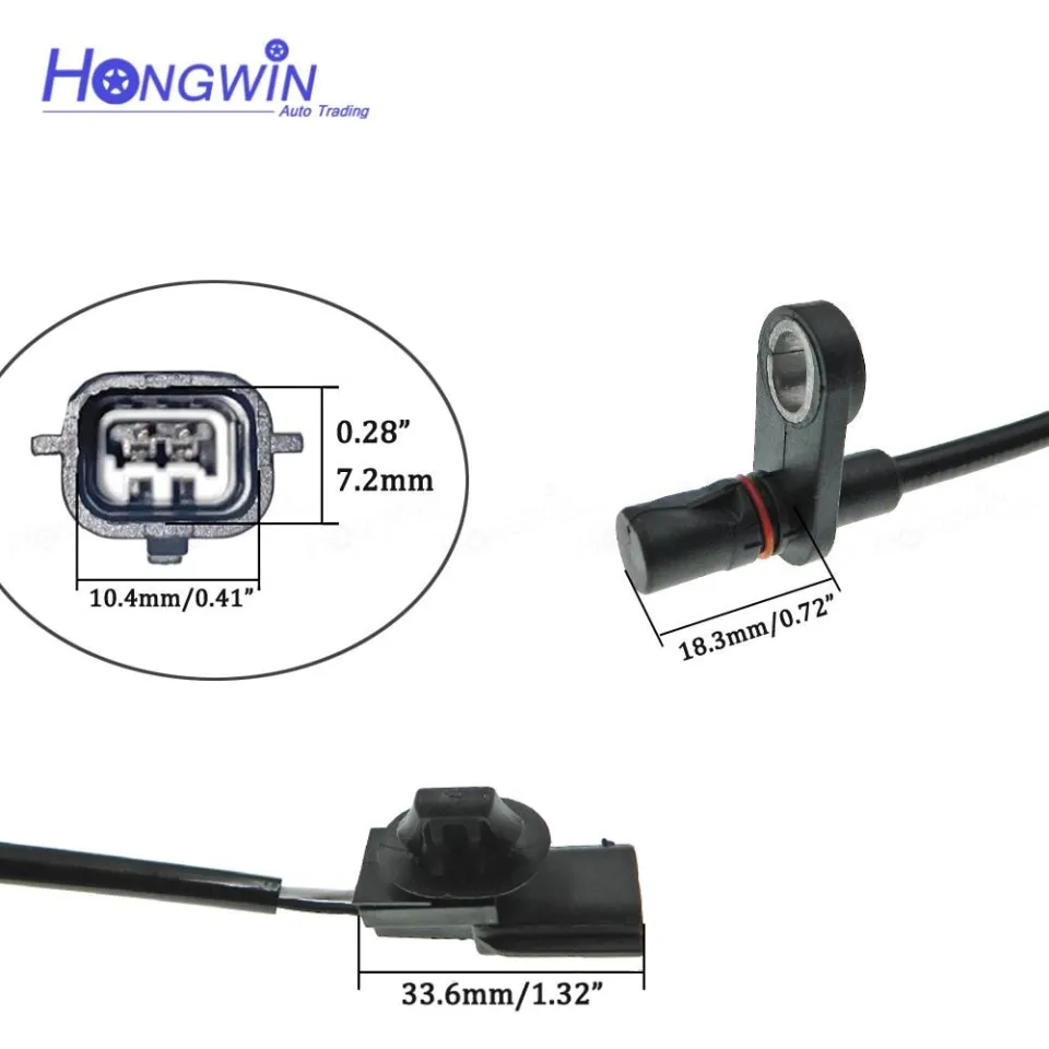 Car Speed Sensor,Front Left ABS Wheel Speed Sensor for Suzuki Swift OE:  56220-68L01