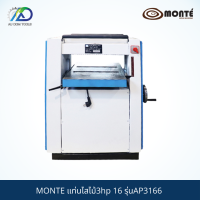 MONTE แท่นไสไม้3hp 16 รุ่นAP3166**เนื่องจากสินค้ามีน้ำหนักเกิน กรุณาทักแชท**