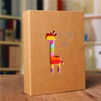 Cartoon Interstitial Album 100 Photo Pocket Creative Simple Family Photo Book Child Growth Memory Storage Book Gift Home Decor