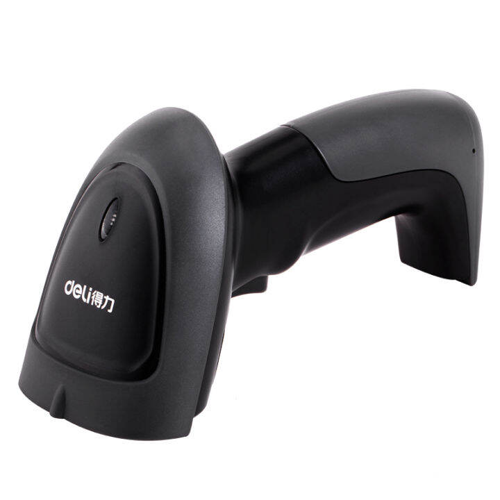 Deli 14881S wireless laser scanner gun express grab express bill