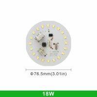 ชิปกลม LED 55W 45W 38W 28W 18W 14W 10W 5W สำหรับหลอดไฟ2835SMD DOB อุปกรณ์โคมไฟทำเล็บ AC 220V ไม่มีชิปหลอดไฟกระพริบโคมไฟสไตล์วินเทจ