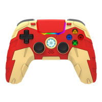 TIAN Wireless Gamepad ที่จับเกมที่รองรับบลูทูธเข้ากันได้สำหรับ Iron Man PS4/Ios13.0 PS3หรือสูงกว่าระบบ Pc