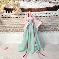 ปรับแต่งชุดยาว16 Scale หญิง Hanfu จีนโบราณ Robe หลวมเสื้อผ้ารุ่น Fit 30ซม. BJD ทหาร Action Figure Body