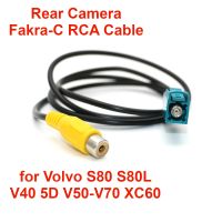 Car Original Screen Reversing Rearview Camera Video Fakra RCA Adapter Cable for Volvo XC60 XC90 V40 5D-V70 XC70 S80 S80L