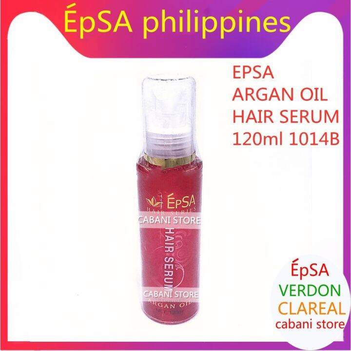 EpSA ARGAN OIL HAIR SERUM 120ml 1014B Lazada PH