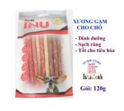 XƯƠNG GẶM CHO CHÓ Fonti INU C28 Munchy Gói 120g Thơm ngon Dinh dưỡng Sạch