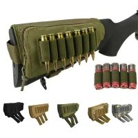 Outdoor tactical support cheek bag bullet bag accessory bag 98K CS military fan two-in-one bullet bag portable gun butt bag