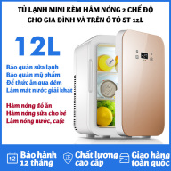 Beautiful Tủ lạnh mini 2 chế độ làm lạnh và hâm nóng thực phẩm mỹ phẩm...SAST ST-12L thumbnail