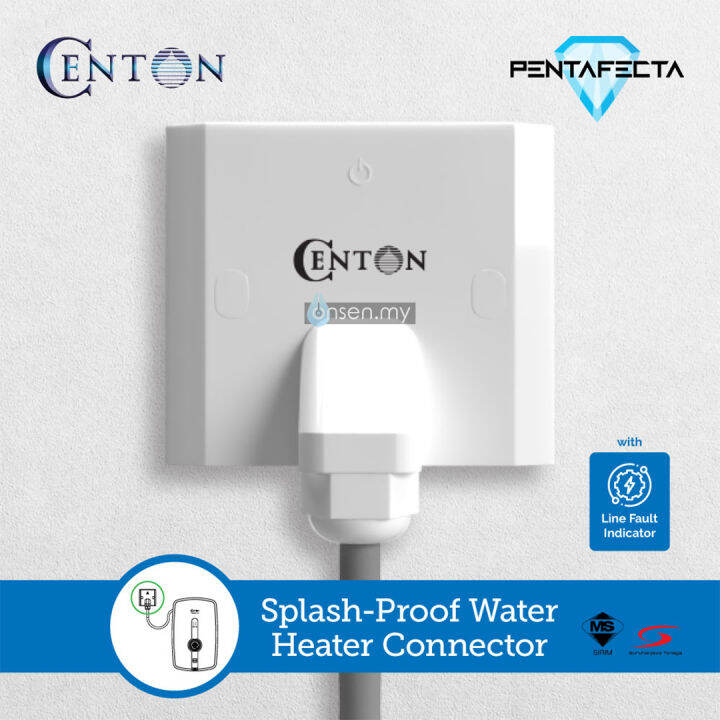 CENTON Water Heater Connector Line Fault Indicator Version (with 1