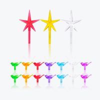 103pcs/153pcs Ceramic Christmas Tree Replacement Bulbs Multicolor Little Swallow Top Hat Star Family Party Christmas Decoration