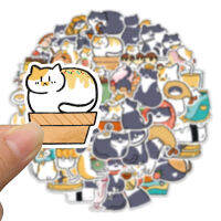 ยูนิคอร์น หมู เพนกวิน ชิบะอินุ ฮัสกี้ Cute cat แมว 50แผ่น STICKER กันน้ำ สติ๊กเกอร์ ใช้ซ้ำได้  โทรศัพท์มือถื