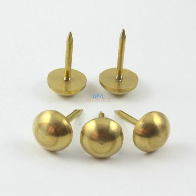 ▨♗✐ 20 Pieces Solid Brass Upholstery Tacks Nails 16x28mm