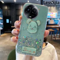 เคสมือถือสำหรับ Realme 11 5G ฝาหลังรูปดาวพระจันทร์ซิลิโคนนิ่มใสเรืองแสงลายการ์ตูนสำหรับ Realme 11X 11 5G เคสใส่โทรศัพท์