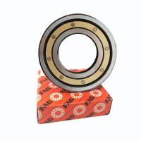 6028 M ( 140 x 210 x 33 mm. ) FAG  BALL BEARING 6028 M1.C3 ลูกปืนเม็ดกลม รังทองเหลือง ไม่ฝา = 1 ตลับ