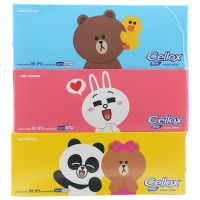 ?แนะนำ?เซลล็อกซ์พิวริฟายไลน์เฟรนด์กระดาษเช็ดหน้า 150 แผ่น แพค 3 / Cellox Purify Line Friends Facial Tissue 150sheets Pack 3  KM12.20❤แนะนำ❤