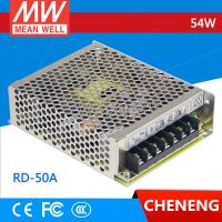 MEAN WELL Original RD-50A 5V 6A 12V 3A RD-50 54W Dual Output Switching Power Supply