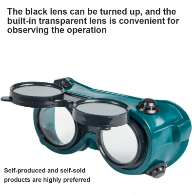แว่นตาเชื่อมความปลอดภัยในการทำงานแว่นตาป้องกันดวงตาแว่นตา Lab สีฝุ่นอุตสาหกรรม Anti-Splash Wind Dust Proof Glasses