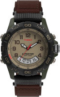 Timex Mens T45181 Expedition Resin Combo Brown/Green Nylon Strap Watch