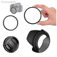 58mm UV Filter Lens Hood Cap Adapter Ring for Canon Powershot SX540 SX530 SX520 HS Camera