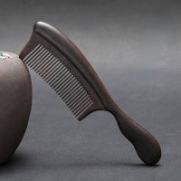 【YF】❀△  Sandalwood Hair Comb for Curly Straight Massage Detangling Anti-static