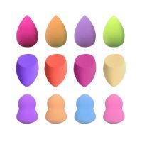 【CW】♧☄✻  Drop Makeup Sponge Wet And Dry Puff Colorful Hydrophilic Non-Latex Material Egg