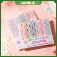 ZOWBRSH หลอดฟลูออเรสเซนต์ ปากกาเน้นข้อความ สองหัว อุปกรณ์เครื่องเขียนสำหรับเครื่องเขียน ปากกาเน้นข้อความสีพาสเทล ของใหม่ ความงามสวยงาม ปากกามาร์กเกอร์สี โรงเรียนในโรงเรียน