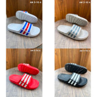 รองเท้าแตะAdidas Duramo Slide ลิขสิทธิ์แท้  Sz 36--45EU รองเท้าเเตะผช รองเท้าแตะผญ รองเท้าแตะลำลอง AMC037 รับประกันตรงปก