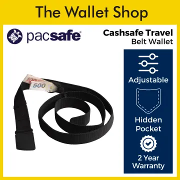 PacSafe Cashsafe Anti-theft Travel Belt Wallet-Black