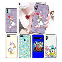 314NO Donald and daisy Duck อ่อนนุ่ม Black ซิลิโคน ปก หรับ VIVO Y53 Y91C Y55 Y55S Y93 Y95 Y53S Y81I Y50 Y71 Y30 Y91 V15 V11 Y81S V20 Y81 V23 V21E V21 V20I Pro SE เคสโทรศัพท์