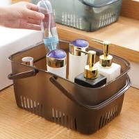 Dry Quickly Dirt-proof Anti-deformed Easy Carrying Shower Caddy Bucket Shower Caddy Bin Office Supplies