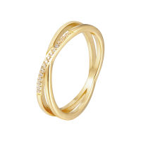 Beautiful And Exquisite Titanium Steel High Quality Women Ring With Zircon Inlaid Fashion Jewelry Love Rings Wholesale