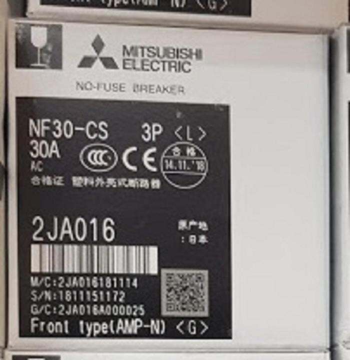 mitsubishi-เบรกเกอร์มิตซูบิชิ-nf30-30amp-3-เฟส-30-แอมป์-3p-30a-ต้องการใบกำกับภาษีแจ้งได้นะครับ