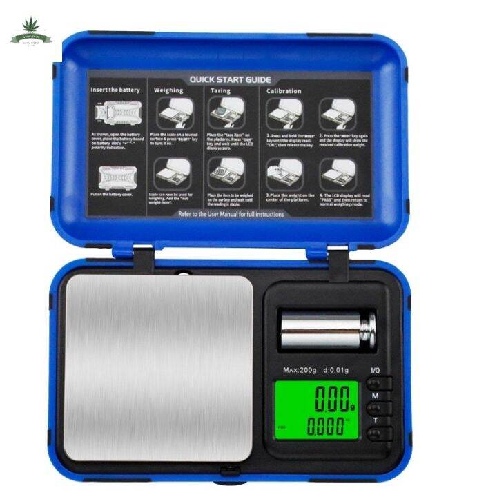 สินค้าพร้อมจัดส่ง-proffesional-electronic-scales-with-high-precision-0-01-gram-maximum-weight-200-grams-สินค้าใหม่-จัดส่งฟรีมีบริการเก็บเงินปลายทาง