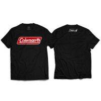 เสื้อยืดพรีเมี่ยม สายกางเต้นท์ Coleman งานสกรีนพรีเมี่ยม ใส่สบายไม่ร้อน เสื้อยืด เสื้อยืดผ้าฝ้าย