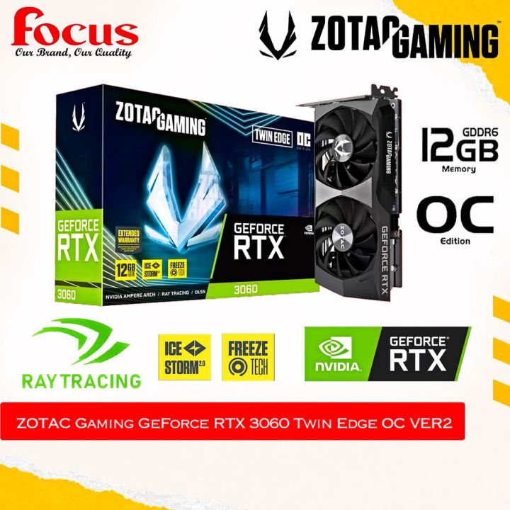 ZOTAC GAMING GeForce RTX 3060 Twin Edge OC