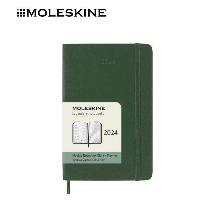 Moleskine 2024 12M Weekly Classic Planner Soft Cover Lazada