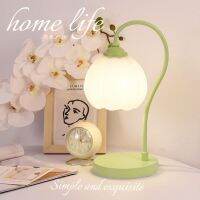 ▼✸ Table lamp bedroom bedside table lamp flower pumpkin atmosphere night light