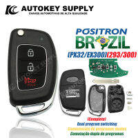 สำหรับ Hyundai Positron Flex คุณภาพสูง Remote Key Alarm System, -โปรแกรมคู่ PX32 EX300 330 360 AKBPCP094 AutokeySupply