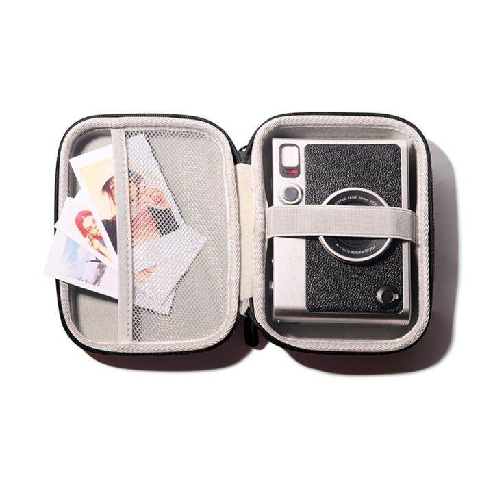 เคสหนัง-pu-แบบแข็งสำหรับ-fujifilm-instax-mini-link-liple-evo-sp-2ใส่กล้องได้ทันทีกระเป๋าเก็บของสำหรับพกพาสำหรับเดินทาง