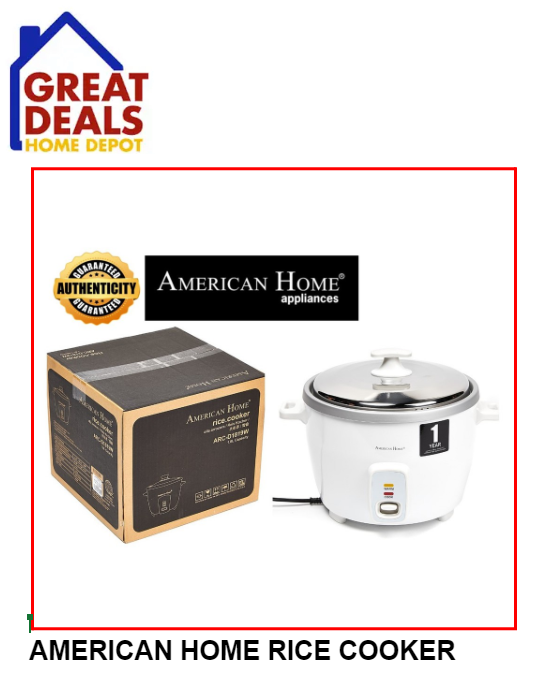 GREAT DEALS AMERICAN HOME RICE COOKER Lazada PH
